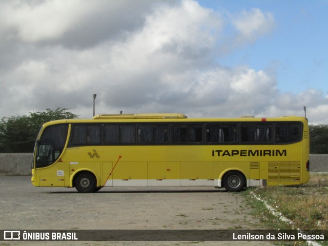 Viação Itapemirim 8501 na cidade de Caruaru, Pernambuco, Brasil, por Lenilson da Silva Pessoa. ID da foto: 11796550.