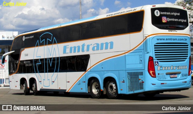 Emtram 5340 na cidade de Goiânia, Goiás, Brasil, por Carlos Júnior. ID da foto: 11796863.