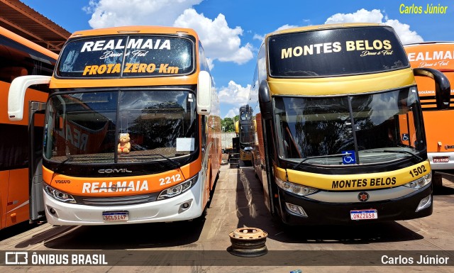 RealMaia Turismo e Cargas 2212 na cidade de Goiânia, Goiás, Brasil, por Carlos Júnior. ID da foto: 11796887.