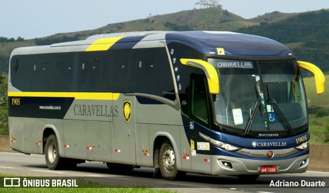 Caravellas Transportes e Turismo 1905 na cidade de Roseira, São Paulo, Brasil, por Adriano Duarte. Número da foto: #11796580.