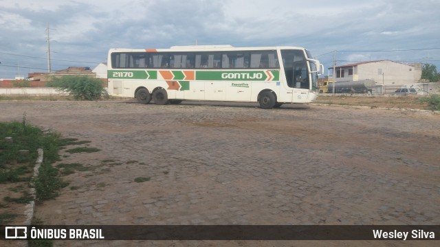 Empresa Gontijo de Transportes 21170 na cidade de Ouricuri, Pernambuco, Brasil, por Wesley Silva. ID da foto: 11794995.