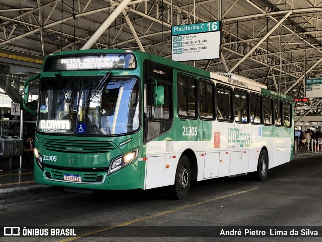OT Trans - Ótima Salvador Transportes 21305 na cidade de Lauro de Freitas, Bahia, Brasil, por André Pietro  Lima da Silva. Número da foto: #11795855.