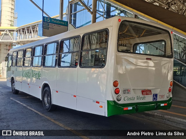 Empresa de Transportes Costa Verde 7185 na cidade de Lauro de Freitas, Bahia, Brasil, por André Pietro  Lima da Silva. ID da foto: 11795419.