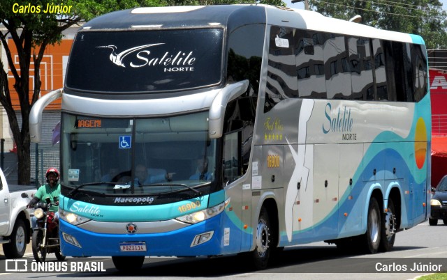 Expresso Satélite Norte 16900 na cidade de Goiânia, Goiás, Brasil, por Carlos Júnior. ID da foto: 11796714.