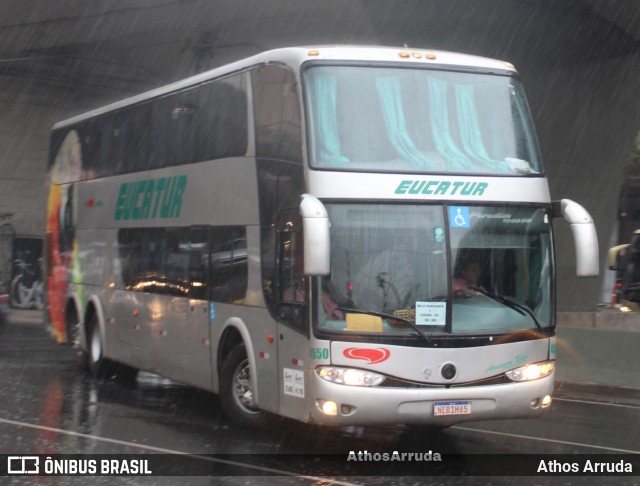 Eucatur - Empresa União Cascavel de Transportes e Turismo 4550 na cidade de Belo Horizonte, Minas Gerais, Brasil, por Athos Arruda. ID da foto: 11796565.