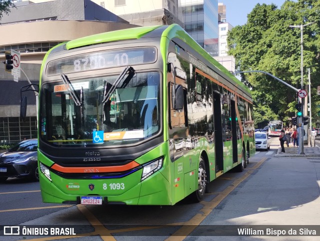 TRANSPPASS - Transporte de Passageiros 8 1093 na cidade de São Paulo, São Paulo, Brasil, por William Bispo da Silva. ID da foto: 11797409.