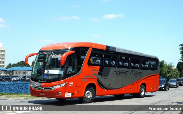 Empresa de Ônibus Pássaro Marron 5410 na cidade de São Paulo, São Paulo, Brasil, por Francisco Ivano. ID da foto: 11798312.