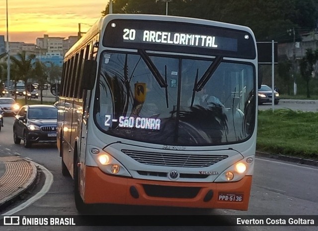 Planeta Transportes Rodoviários 3021 na cidade de Cariacica, Espírito Santo, Brasil, por Everton Costa Goltara. ID da foto: 11799138.