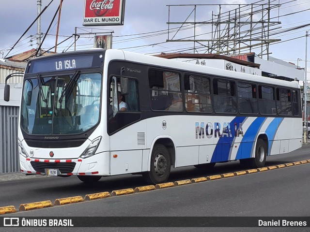 AMSA - Autotransportes Moravia 62 na cidade de Guadalupe, Goicoechea, San José, Costa Rica, por Daniel Brenes. Número da foto: #11797826.