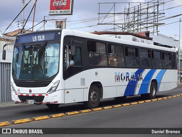 AMSA - Autotransportes Moravia 62 na cidade de Guadalupe, Goicoechea, San José, Costa Rica, por Daniel Brenes. ID da foto: 11797826.