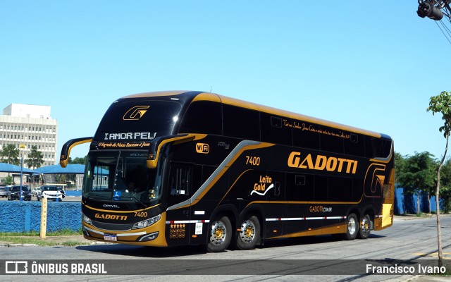 Auto Viação Gadotti 7400 na cidade de São Paulo, São Paulo, Brasil, por Francisco Ivano. ID da foto: 11798590.