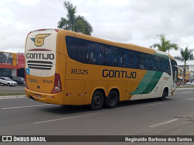 Empresa Gontijo de Transportes 18325 na cidade de Feira de Santana, Bahia, Brasil, por Reginaldo Barbosa dos Santos. ID da foto: 11799541.