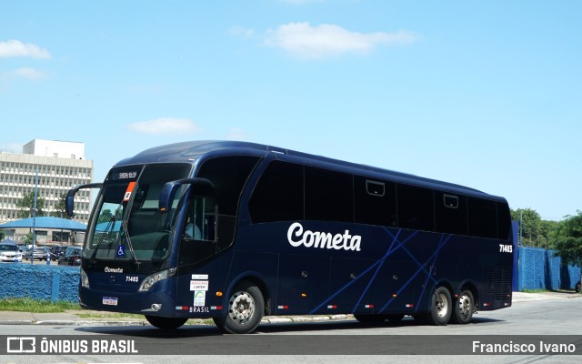 Viação Cometa 71403 na cidade de São Paulo, São Paulo, Brasil, por Francisco Ivano. ID da foto: 11798398.