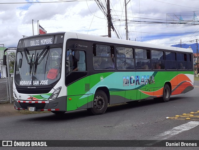 AMSA - Autotransportes Moravia 64 na cidade de San Vicente, Moravia, San José, Costa Rica, por Daniel Brenes. ID da foto: 11797772.