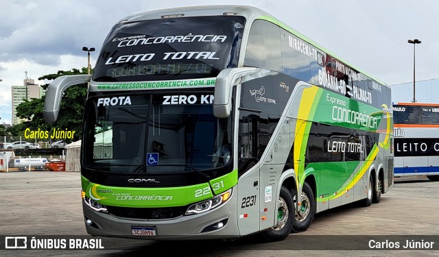 Expresso Concorrência 2231 na cidade de Goiânia, Goiás, Brasil, por Carlos Júnior. ID da foto: 11798058.