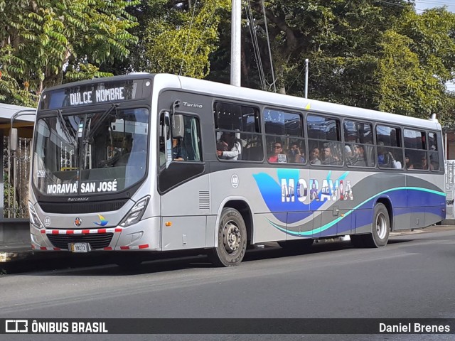 AMSA - Autotransportes Moravia 49 na cidade de San Vicente, Moravia, San José, Costa Rica, por Daniel Brenes. ID da foto: 11797760.