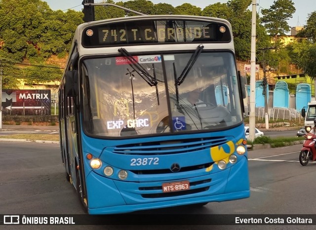 Viação Grande Vitória 23872 na cidade de Cariacica, Espírito Santo, Brasil, por Everton Costa Goltara. Número da foto: #11799167.