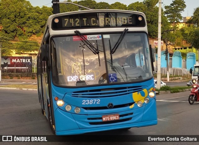 Viação Grande Vitória 23872 na cidade de Cariacica, Espírito Santo, Brasil, por Everton Costa Goltara. ID da foto: 11799167.