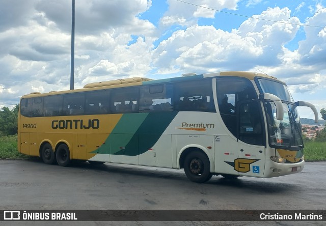 Empresa Gontijo de Transportes 14960 na cidade de Montes Claros, Minas Gerais, Brasil, por Cristiano Martins. ID da foto: 11799085.