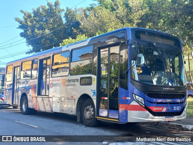 Guarulhos Transportes 33.627 na cidade de Guarulhos, São Paulo, Brasil, por Matheus Neri dos Santos. ID da foto: 11798919.