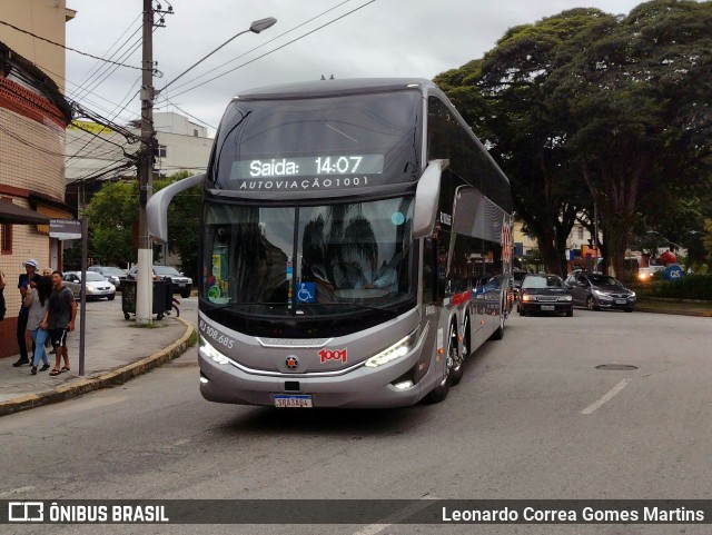 Auto Viação 1001 RJ 108.685 na cidade de Nova Friburgo, Rio de Janeiro, Brasil, por Leonardo Correa Gomes Martins. ID da foto: 11799470.