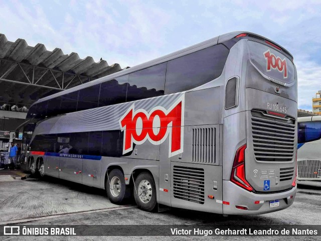 Auto Viação 1001 RJ 108.645 na cidade de Macaé, Rio de Janeiro, Brasil, por Victor Hugo Gerhardt Leandro de Nantes. Número da foto: #11798683.