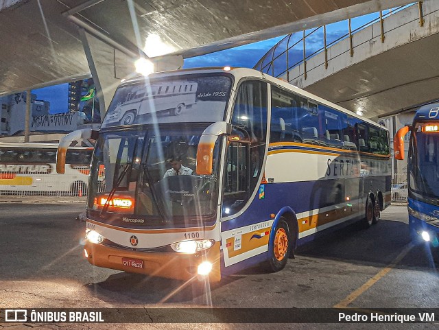 Viação Sertaneja 1100 na cidade de Belo Horizonte, Minas Gerais, Brasil, por Pedro Henrique VM. ID da foto: 11799141.