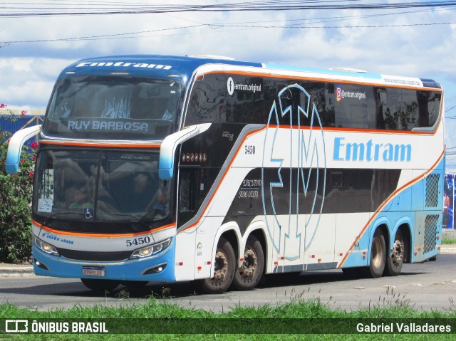 Emtram 5450 na cidade de Vitória da Conquista, Bahia, Brasil, por Gabriel Valladares. ID da foto: 11798630.