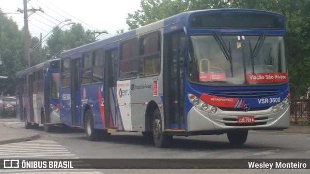 Viação São Roque VSR 3600 na cidade de São Roque, São Paulo, Brasil, por Wesley Monteiro. ID da foto: 11799484.