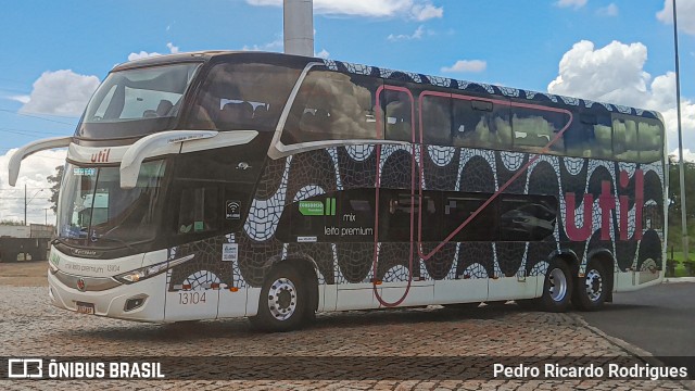 UTIL - União Transporte Interestadual de Luxo 13104 na cidade de Pirassununga, São Paulo, Brasil, por Pedro Ricardo Rodrigues. Número da foto: #11797934.