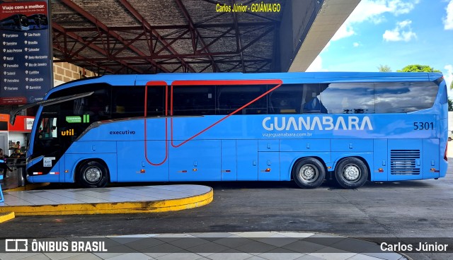 UTIL - União Transporte Interestadual de Luxo 5301 na cidade de Goiânia, Goiás, Brasil, por Carlos Júnior. Número da foto: #11798205.
