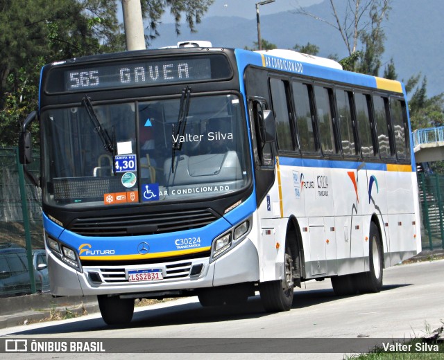 Transportes Futuro C30224 na cidade de Rio de Janeiro, Rio de Janeiro, Brasil, por Valter Silva. Número da foto: #11799348.