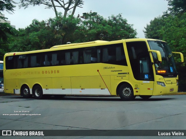 Viação Itapemirim 48121 na cidade de São Paulo, São Paulo, Brasil, por Lucas Vieira. Número da foto: #11800819.
