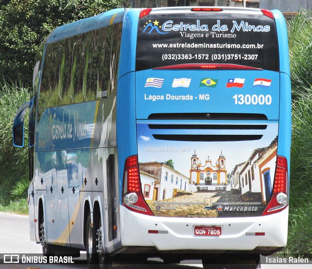 Estrela de Minas Viagens e Turismo 130000 na cidade de Santos Dumont, Minas Gerais, Brasil, por Isaias Ralen. Número da foto: #11802560.