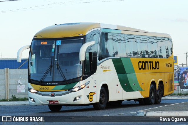 Empresa Gontijo de Transportes 19500 na cidade de Vitória da Conquista, Bahia, Brasil, por Rava Ogawa. ID da foto: 11800933.