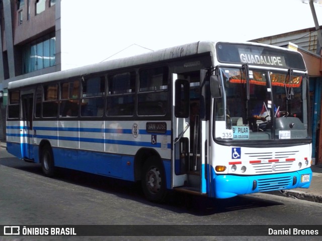 Buses Guadalupe 38 na cidade de Carmen, San José, San José, Costa Rica, por Daniel Brenes. ID da foto: 11800441.