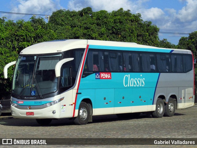 Empresa de Ônibus Nossa Senhora da Penha 50040 na cidade de Vitória da Conquista, Bahia, Brasil, por Gabriel Valladares. Número da foto: #11801210.