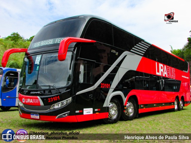 Lirabus 23101 na cidade de Campinas, São Paulo, Brasil, por Henrique Alves de Paula Silva. Número da foto: #11801582.