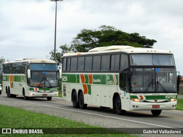 Cia. São Geraldo de Viação 6291 na cidade de Vitória da Conquista, Bahia, Brasil, por Gabriel Valladares. ID da foto: 11801528.