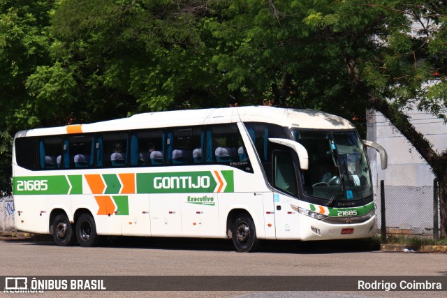 Empresa Gontijo de Transportes 21685 na cidade de São Paulo, São Paulo, Brasil, por Rodrigo Coimbra. ID da foto: 11800677.