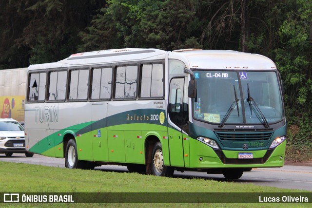 Turin Transportes 2100 na cidade de Conselheiro Lafaiete, Minas Gerais, Brasil, por Lucas Oliveira. ID da foto: 11800789.