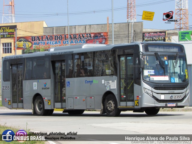 Expresso CampiBus 2355 na cidade de Campinas, São Paulo, Brasil, por Henrique Alves de Paula Silva. Número da foto: #11801647.