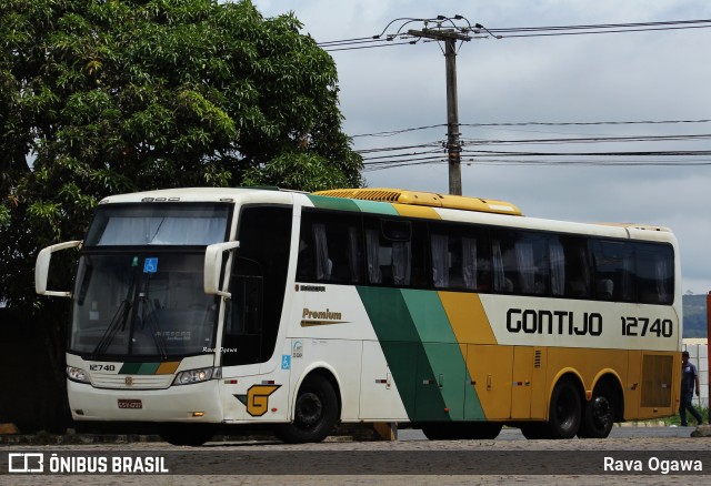 Empresa Gontijo de Transportes 12740 na cidade de Vitória da Conquista, Bahia, Brasil, por Rava Ogawa. Número da foto: #11800926.