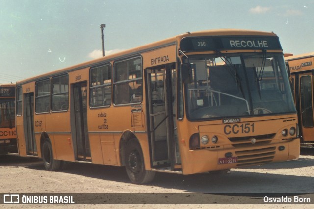 Auto Viação Nossa Sra. da Luz CC151 na cidade de Curitiba, Paraná, Brasil, por Osvaldo Born. ID da foto: 11800787.