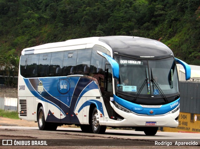 Viação São Luiz 24900 na cidade de Conselheiro Lafaiete, Minas Gerais, Brasil, por Rodrigo  Aparecido. ID da foto: 11800760.