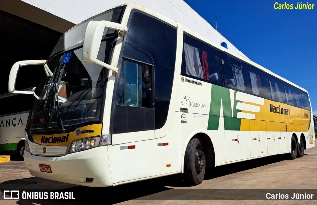 Viação Nacional 12950 na cidade de Goiânia, Goiás, Brasil, por Carlos Júnior. ID da foto: 11802325.