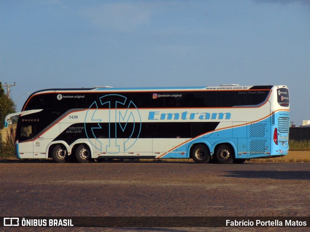 Emtram 5420 na cidade de Vitória da Conquista, Bahia, Brasil, por Fabrício Portella Matos. Número da foto: #11800360.