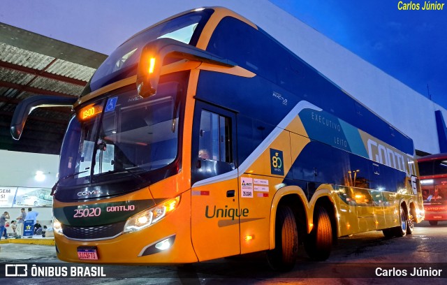 Empresa Gontijo de Transportes 25020 na cidade de Goiânia, Goiás, Brasil, por Carlos Júnior. Número da foto: #11802355.