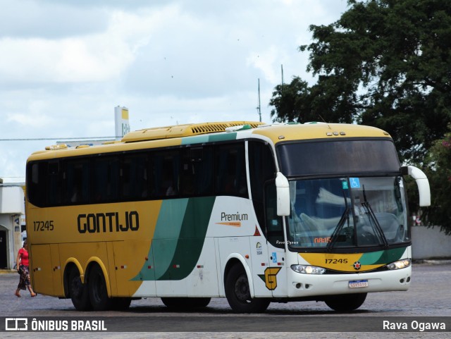 Empresa Gontijo de Transportes 17245 na cidade de Vitória da Conquista, Bahia, Brasil, por Rava Ogawa. ID da foto: 11800913.