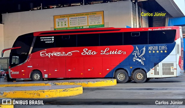 Expresso São Luiz 10000 na cidade de Goiânia, Goiás, Brasil, por Carlos Júnior. ID da foto: 11802258.